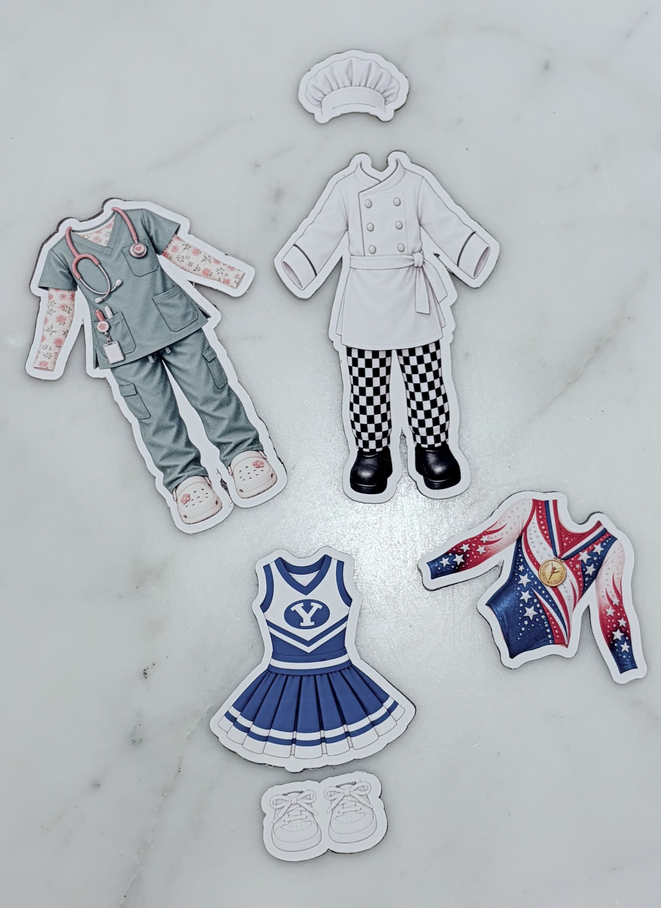 Photo of the Made Like Me Big Dreams magnetic outfit collection