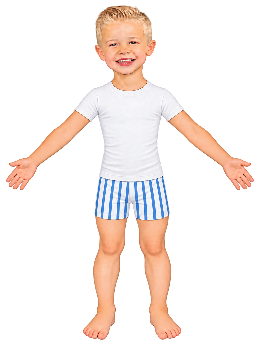 Example boy doll illustration